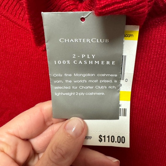 100% Cashmere Medium turtleneck sweater size - Picture 5 of 7